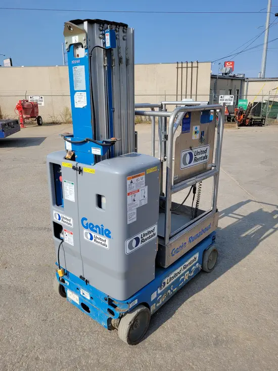 2018 Genie GR-20 Self-Propelled One-Person Lift