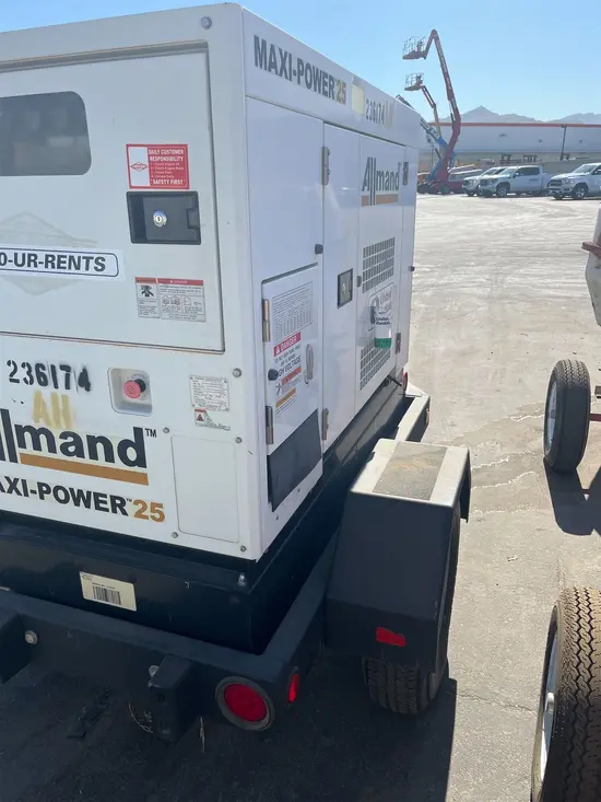 2019 Allmand MP25 Diesel Generator
