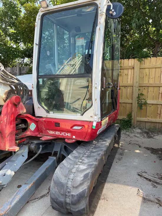 2021 Takeuchi TB370CR Mini Excavator