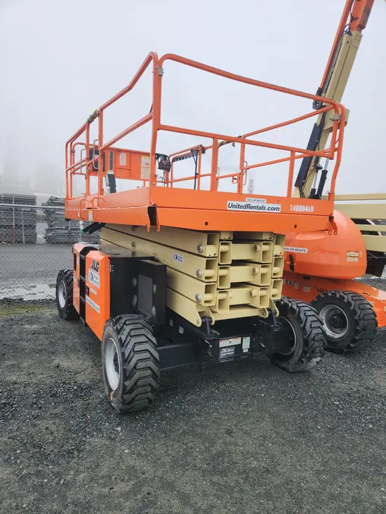 2020 JLG 430LRT Rough Terrain Scissor Lift