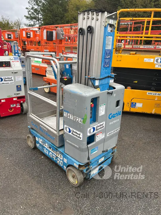 2016 Genie GR-20 Self-Propelled One-Person Lift