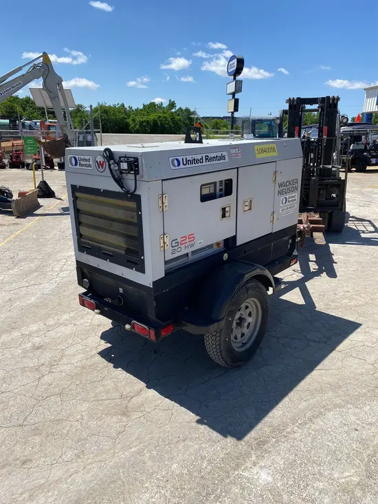 2018 Wacker Neuson G25 T4F Diesel Generator