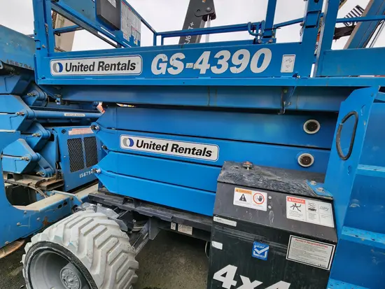 2020 Genie GS-4390 RT Rough Terrain Scissor Lift