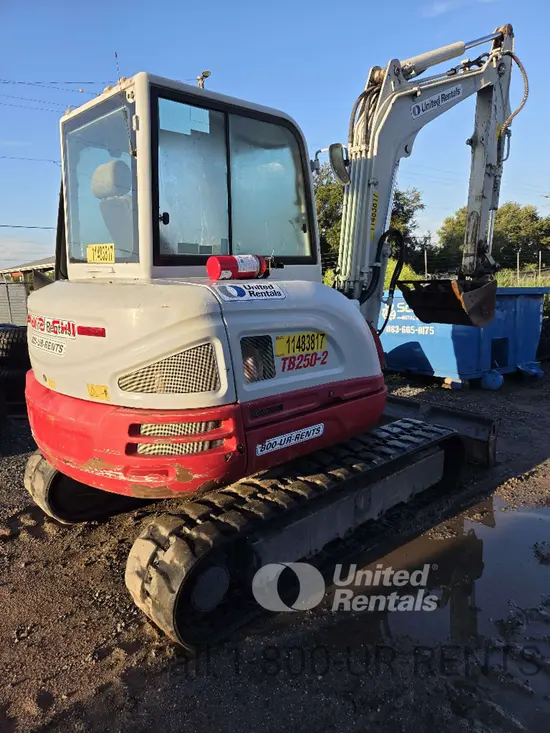 2022 Takeuchi TB250-2CR Mini Excavator
