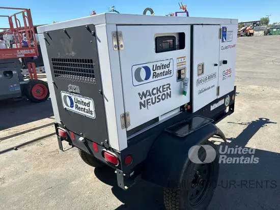 2022 Wacker Neuson G25 T4F Diesel Generator