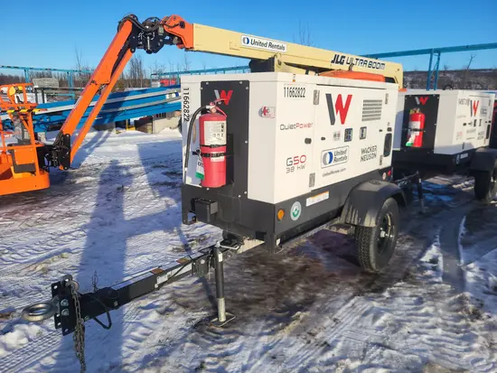 2023 Wacker Neuson G50 T4F 600V Diesel Generator