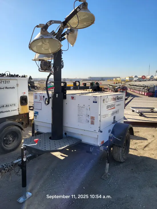 2019 Generac MLT5080KV Portable Light Tower