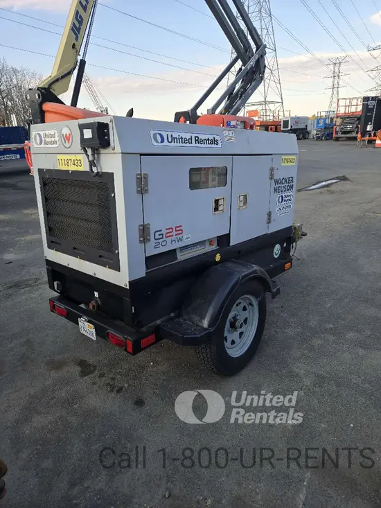 2021 Wacker Neuson G25 T4F Diesel Generator