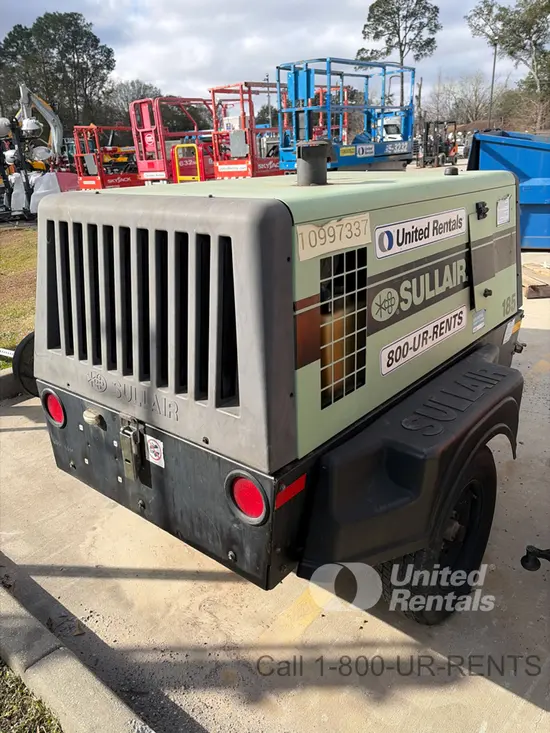 2019 Sullair 185DPQ-KU-T3 Air Compressor