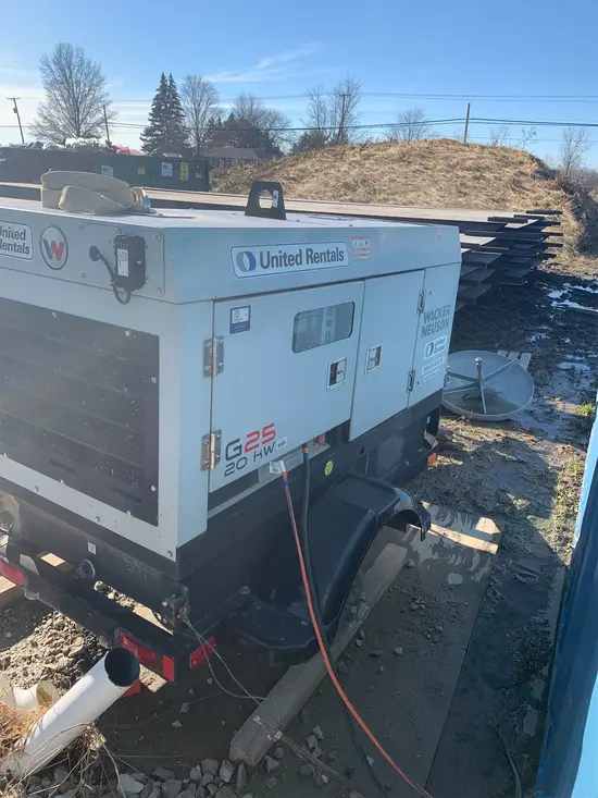 2018 Wacker Neuson G25 T4F Diesel Generator