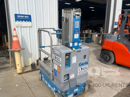 2019 Genie GR-20 Self-Propelled One-Person Lift