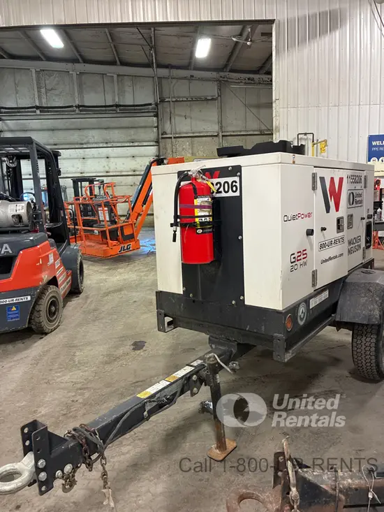 2022 Wacker Neuson G25 T4F Diesel Generator