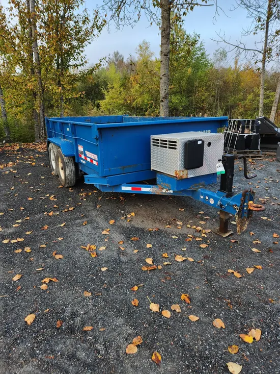 2018 Towmaster T-12HD 12FT GAS Dump Trailer