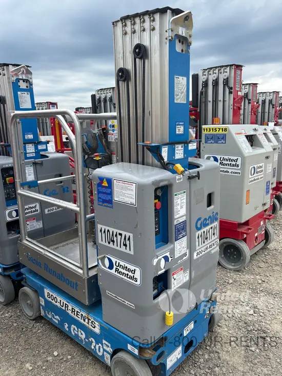 2020 Genie GR-20 Self-Propelled One-Person Lift