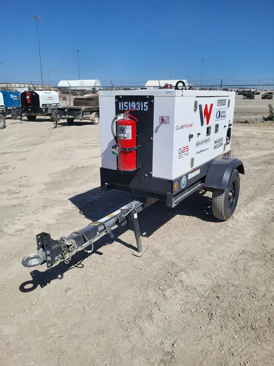 2022 Wacker Neuson G25 T4F Diesel Generator
