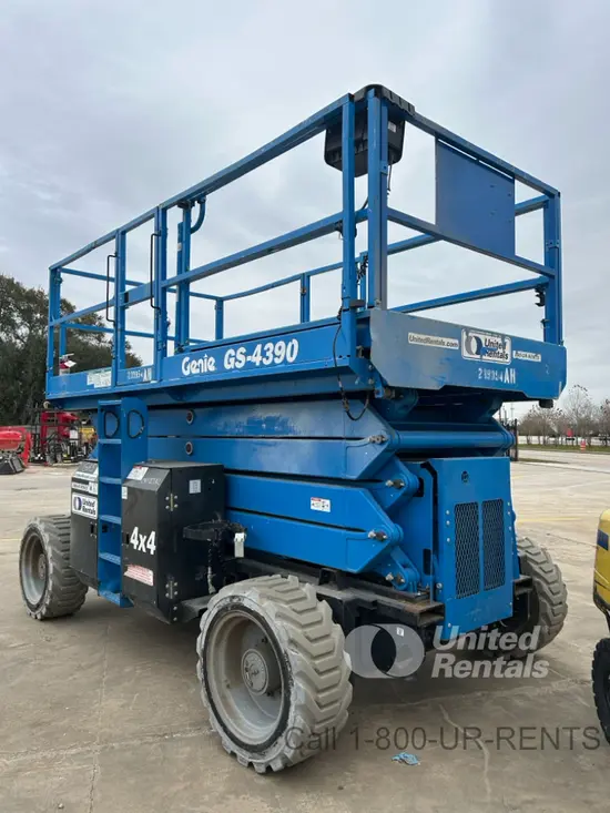 2019 Genie GS-4390 RT Rough Terrain Scissor Lift