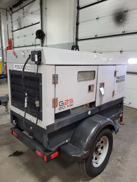2018 Wacker Neuson G25 T4F Diesel Generator
