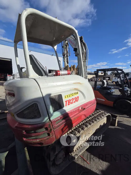 2021 Takeuchi TB230 Mini Excavator