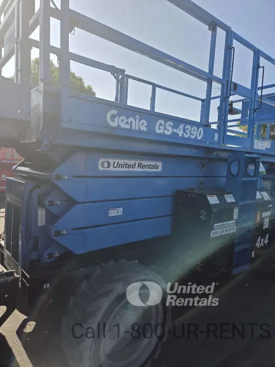 2019 Genie GS-4390 RT Rough Terrain Scissor Lift