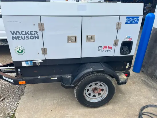 2017 Wacker Neuson G 25 Diesel Generator