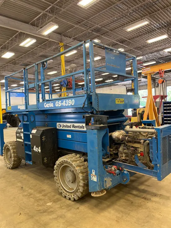 2016 Genie GS-4390 RT Rough Terrain Scissor Lift