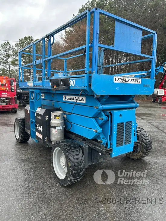 2016 Genie GS-4390 RT Rough Terrain Scissor Lift