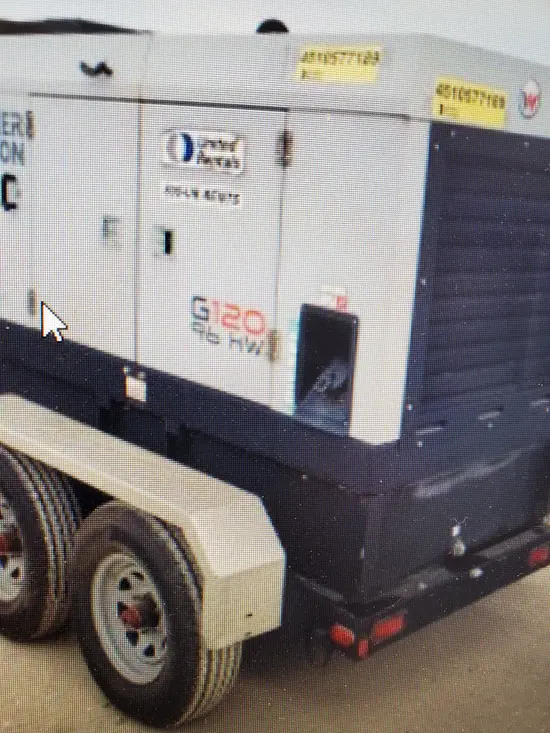 2016 Wacker Neuson G 120 Diesel Generator