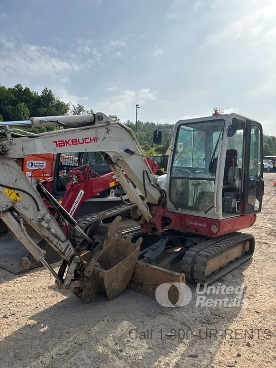 2021 Takeuchi TB240C Mini Excavator