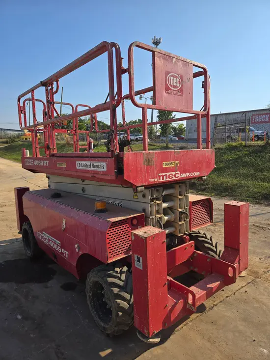 2019 MEC 4069RT Rough Terrain Scissor Lift