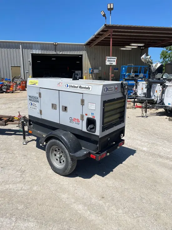 2018 Wacker Neuson G25 T4F Diesel Generator