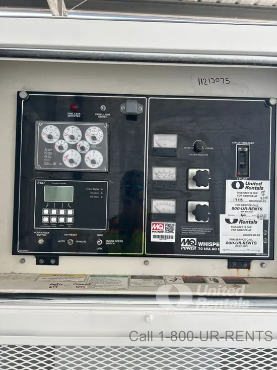 2021 Multiquip DCA70SSIU4F Diesel Generator