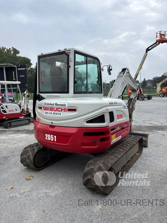 2021 Takeuchi TB260CR Mini Excavator
