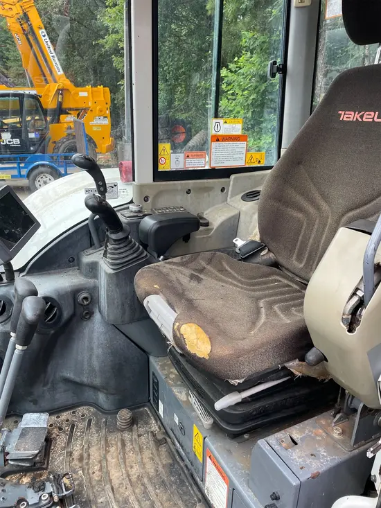 2021 Takeuchi TB370CR Mini Excavator