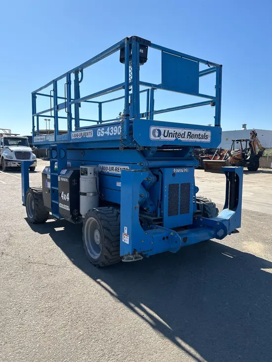 2018 Genie GS-4390 RT Rough Terrain Scissor Lift