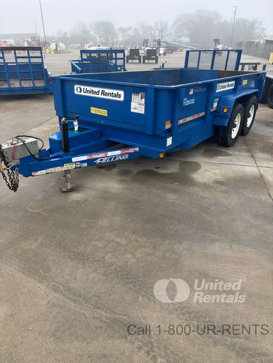 2022 Felling FT-12 DT HD Dump Trailer