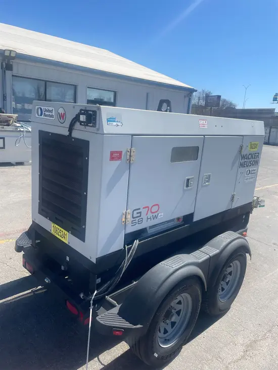 2017 Wacker Neuson G70 T4I Diesel Generator