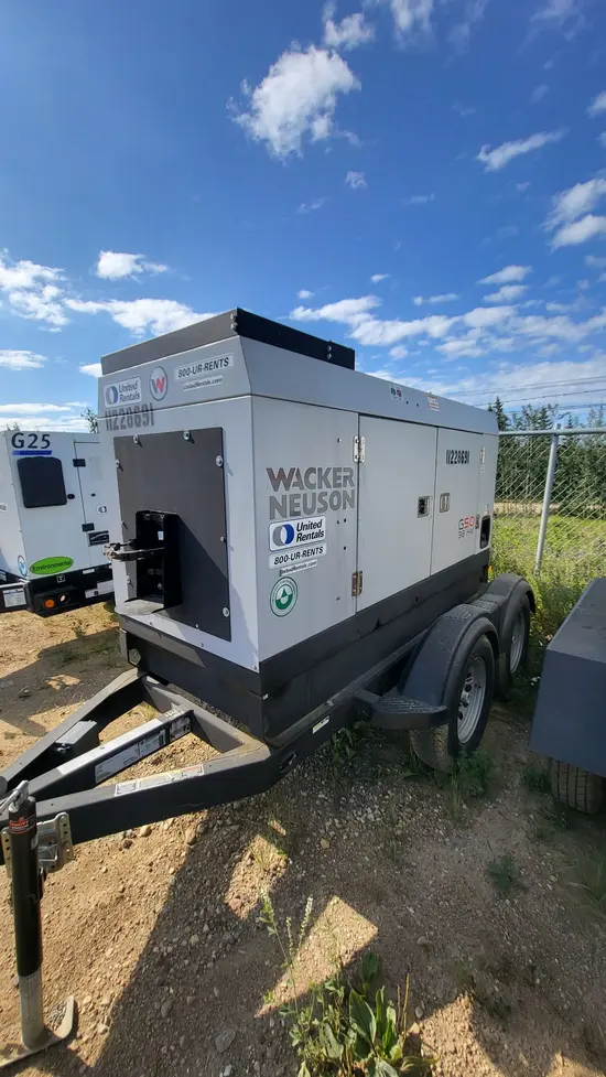 2021 Wacker Neuson G50 T4F Diesel Generator