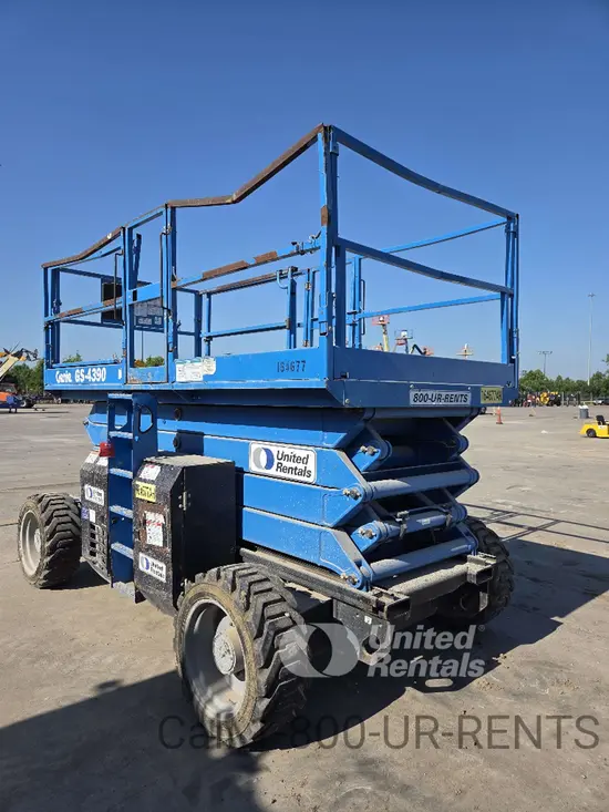2016 Genie GS-4390 RT Rough Terrain Scissor Lift