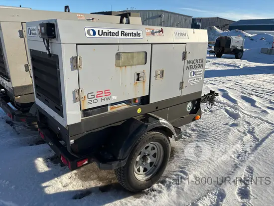 2020 Wacker Neuson G25 T4F Diesel Generator