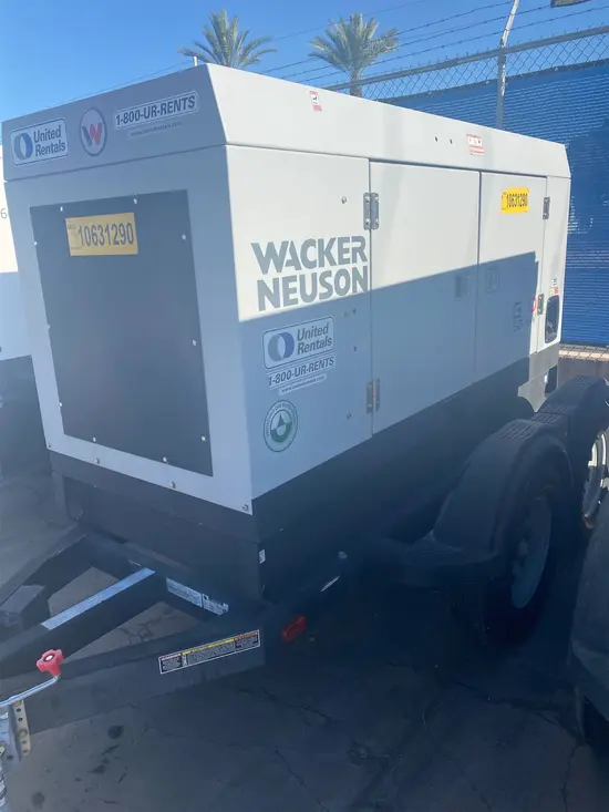 2017 Wacker Neuson G70 T4I Diesel Generator