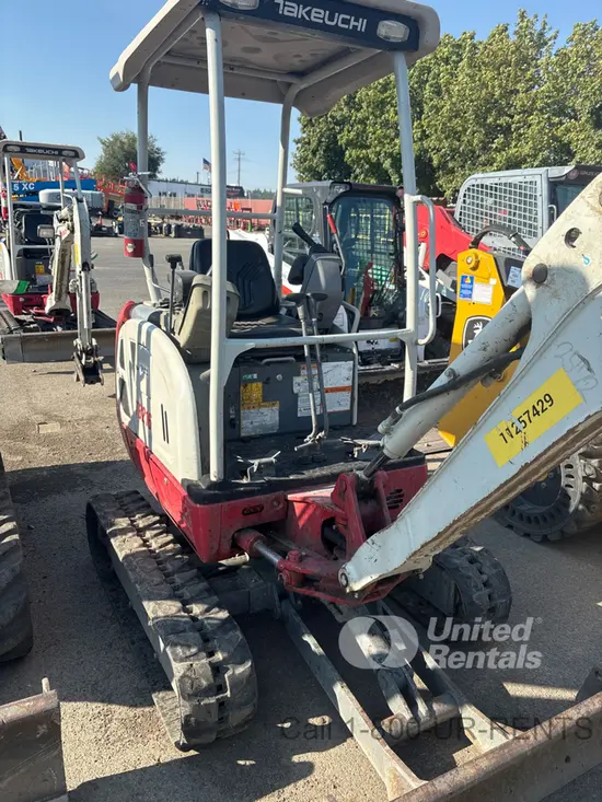 2021 Takeuchi TB216 Mini Excavator