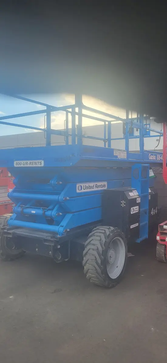 2017 Genie GS-4390 RT Rough Terrain Scissor Lift