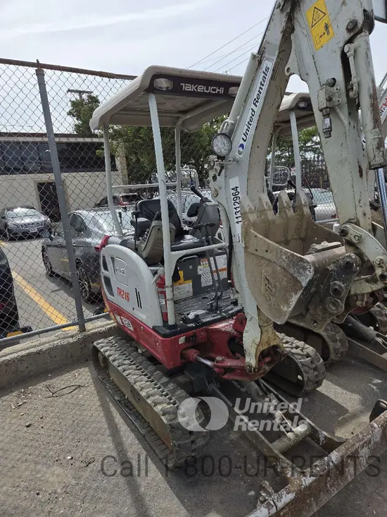 2021 Takeuchi TB216 Mini Excavator