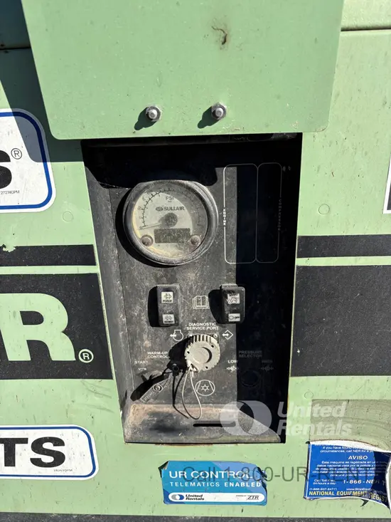 2019 Sullair 185DPQ-KU-T3 Air Compressor