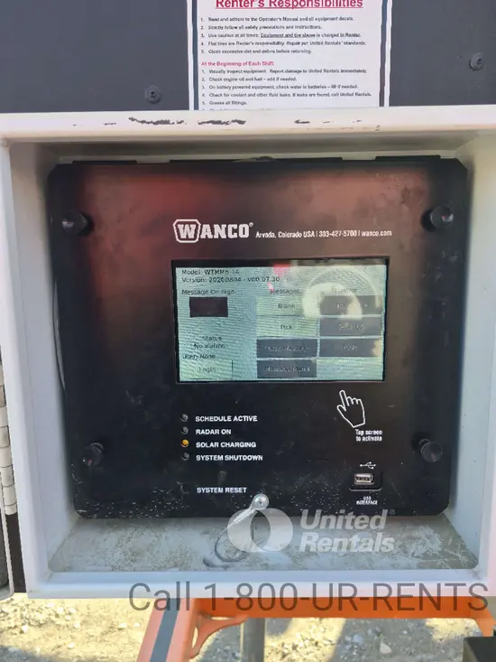 2021 Wanco WTMMB(A) Message Board