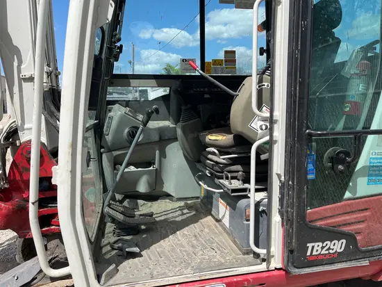 2019 Takeuchi TB290C Mini Excavator