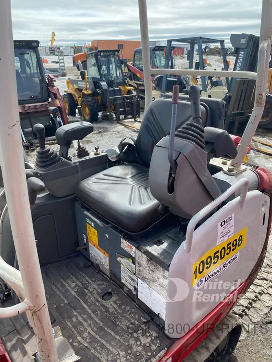 2019 Takeuchi TB216 Mini Excavator