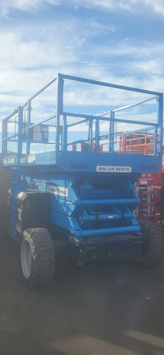 2017 Genie GS-4390 RT Rough Terrain Scissor Lift