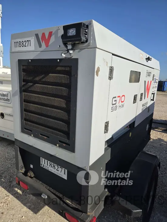 2021 Wacker Neuson G 70 Diesel Generator