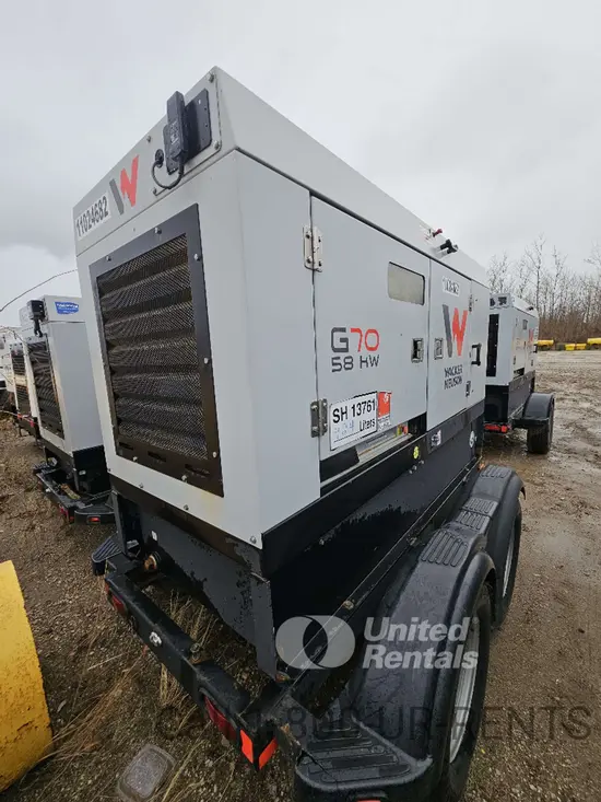 2019 Wacker Neuson G70 T4F Diesel Generator
